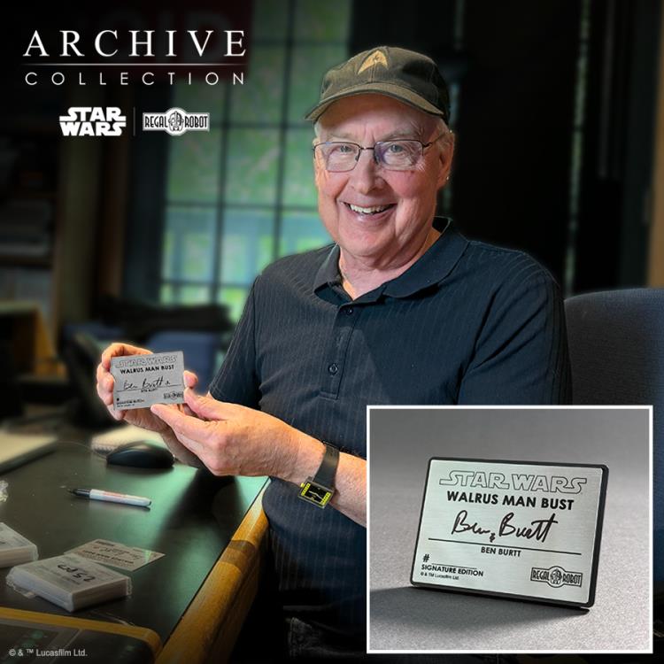 Star Wars: A New Hope Walrus Man (Ben Burtt Signature Edition) Life-Sized Limited Editon Bust Gallery Image 10