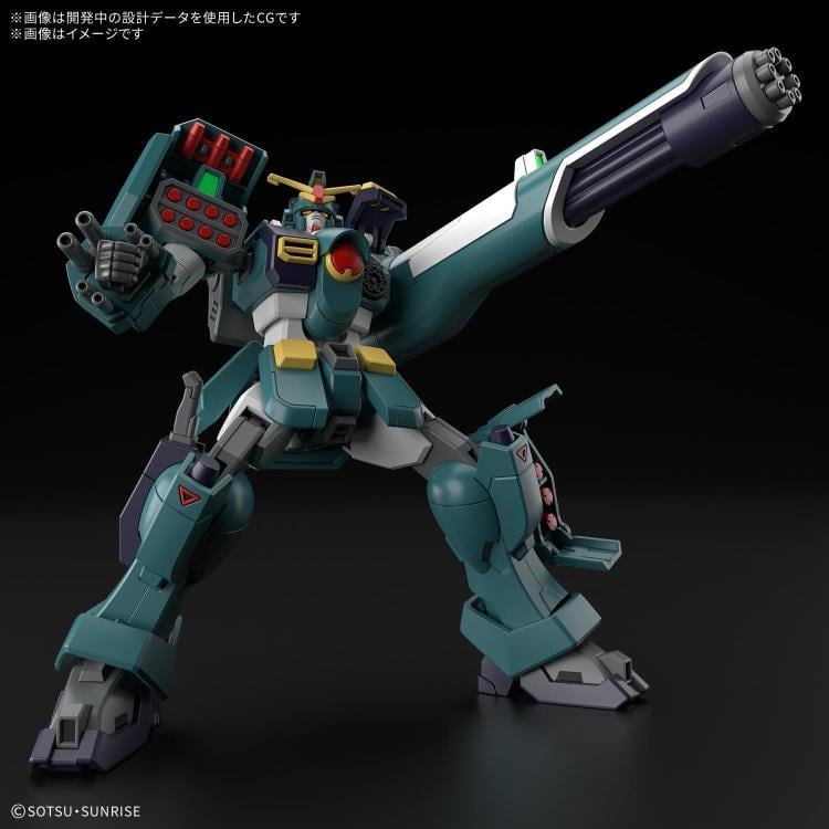 After War Gundam X HGAW Gundam Leopard 1/144 Scale Model Kit Gallery Image 4