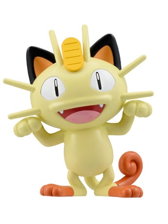Pokemon Meowth 28 Quick Model Kit
