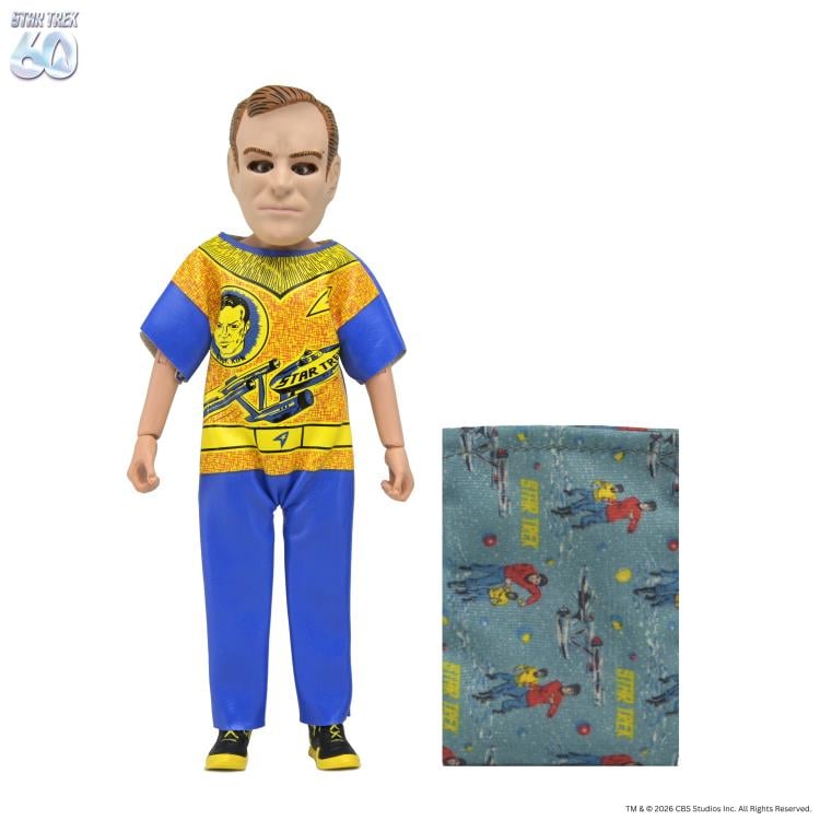 Ben Cooper Costume Kids Collection Captain Kirk Costume 6" Clothed Action Figure Gallery Image 7