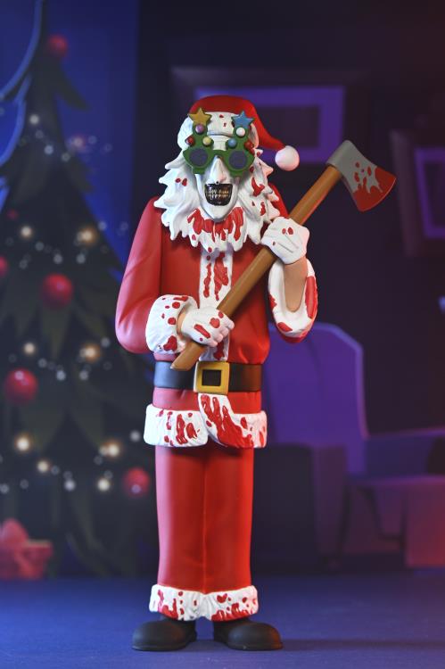 Terrifier 3 Toony Terrors Art the Clown (Bloody Santa Suit) Figure Gallery Image 6