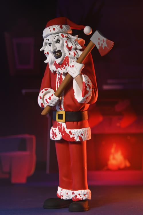 Terrifier 3 Toony Terrors Art the Clown (Bloody Santa Suit) Figure Gallery Image 4