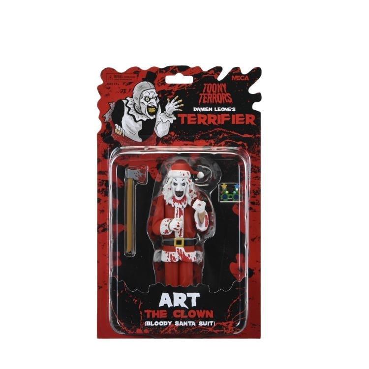 Terrifier 3 Toony Terrors Art the Clown (Bloody Santa Suit) Figure Gallery Image 11
