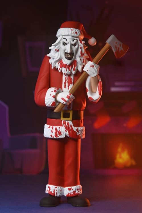 Terrifier 3 Toony Terrors Art the Clown (Bloody Santa Suit) Figure Gallery Image 3