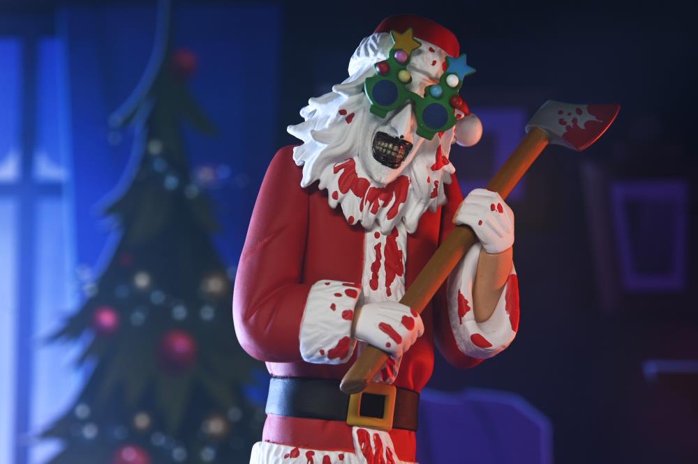 Terrifier 3 Toony Terrors Art the Clown (Bloody Santa Suit) Figure Gallery Image 7