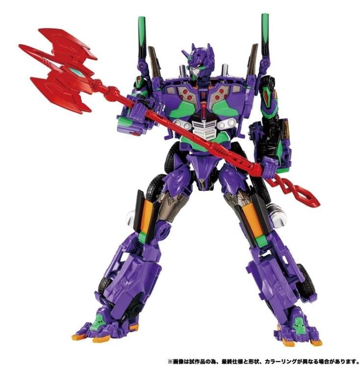 Transformers X Evangelion Synergenex Series Evangelion Prime Unit-01 Action Figure Gallery Image 4