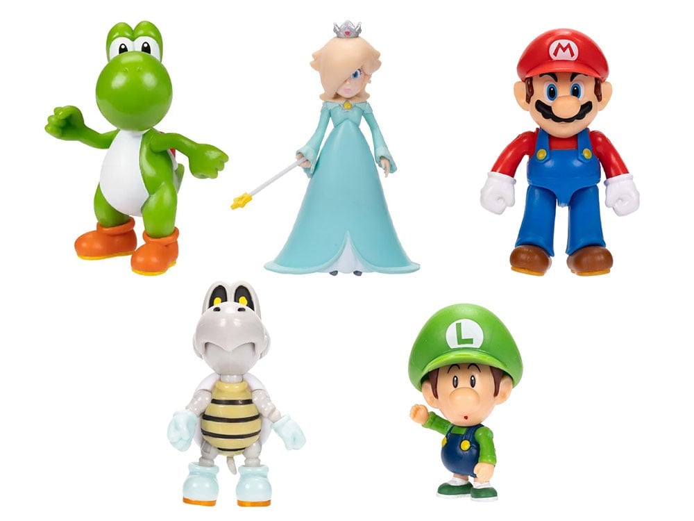 World of Nintendo 2.5-Inch Scale Wave 56 Set of 5 Limited Articulation Figures Gallery Image 1