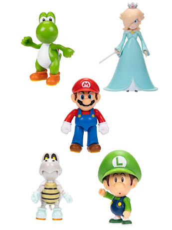 World of Nintendo 2.5-Inch Scale Wave 56 Set of 5 Limited Articulation Figures Gallery Image 2