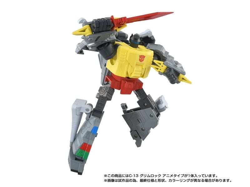 Transformers Missing Link C-13 Grimlock (Anime Color Ver.) Action Figure Gallery Image 3