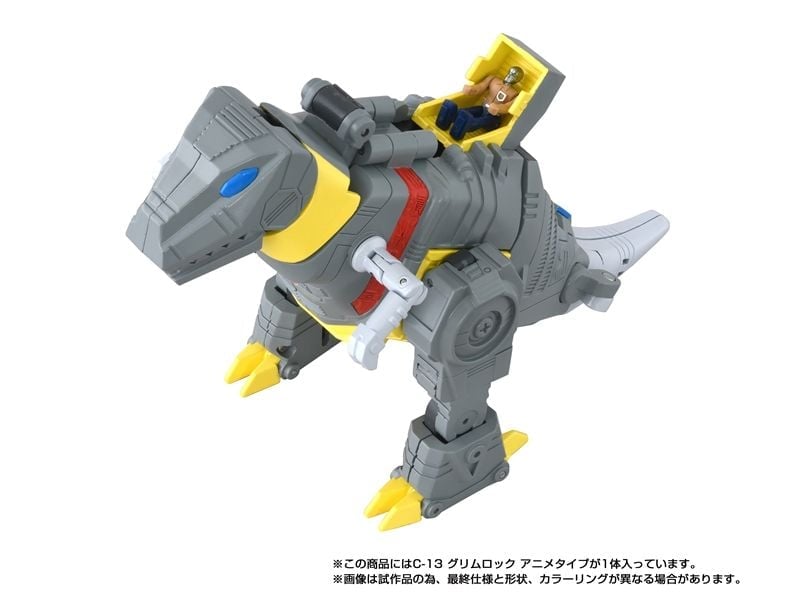 Transformers Missing Link C-13 Grimlock (Anime Color Ver.) Action