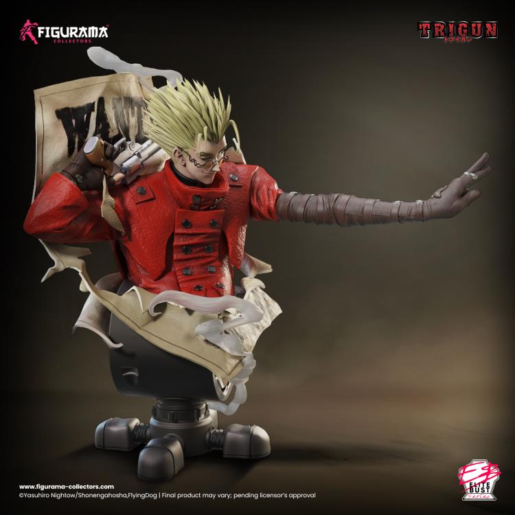 Trigun Elite Vash 1/4 Scale Limited Edition Bust