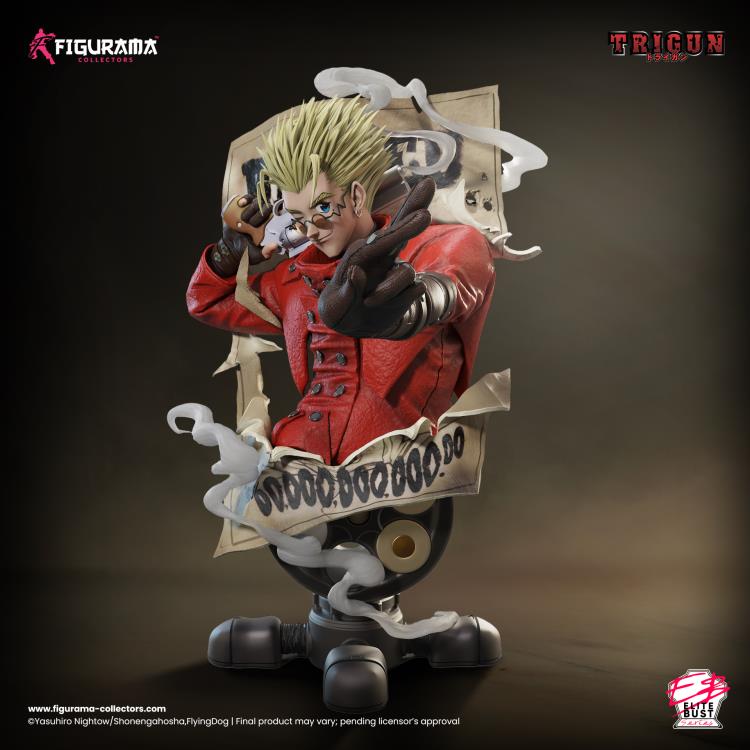 Trigun Elite Vash 1/4 Scale Limited Edition Bust