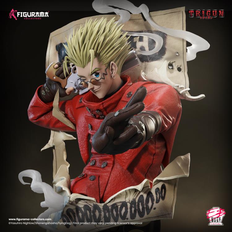 Trigun Elite Vash 1/4 Scale Limited Edition Bust