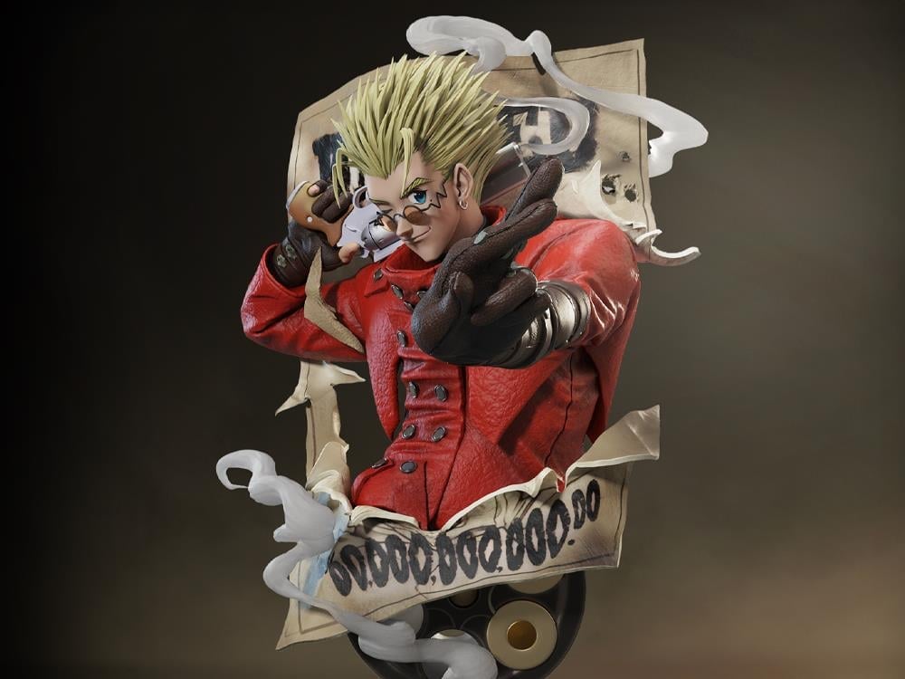 Trigun Elite Vash 1/4 Scale Limited Edition Bust