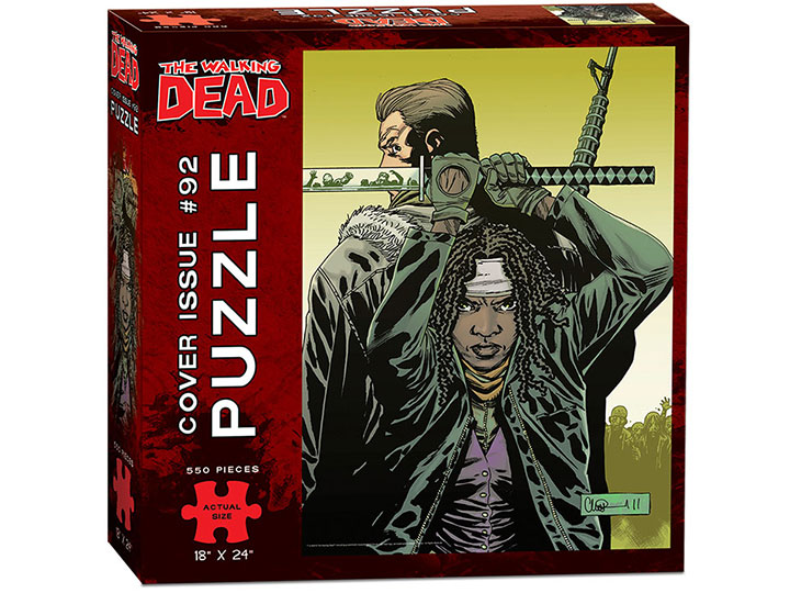 The Walking Dead Cover Art Issue 92 550-Piece Puzzle Gallery Image 1