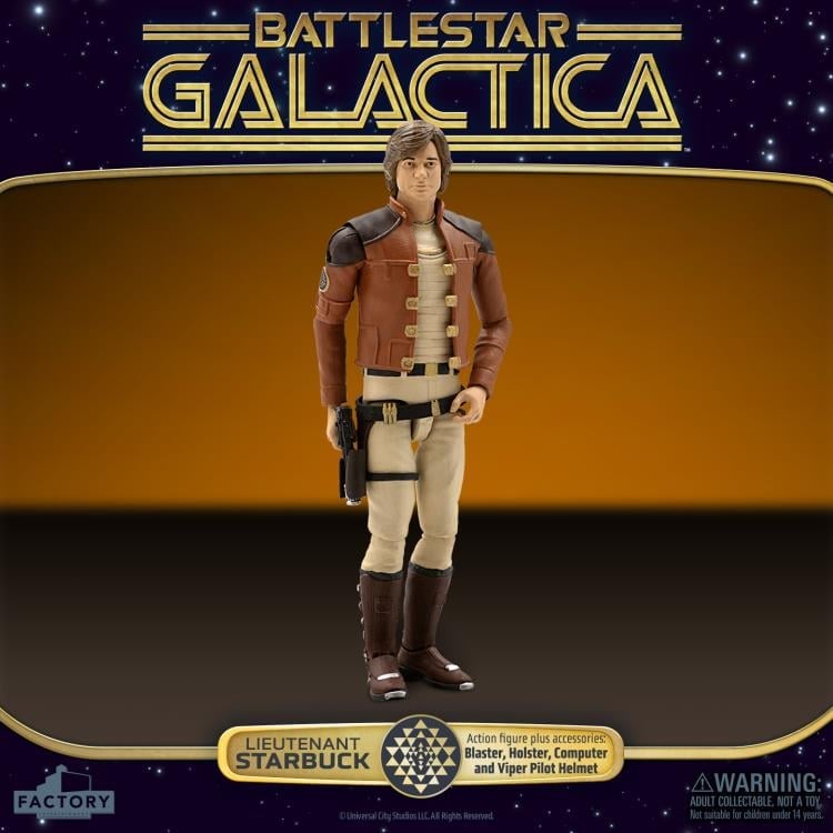 Battlestar Galactica (1978) 3.75-Inch Scale Set of 4 Action Figures Gallery Image 13