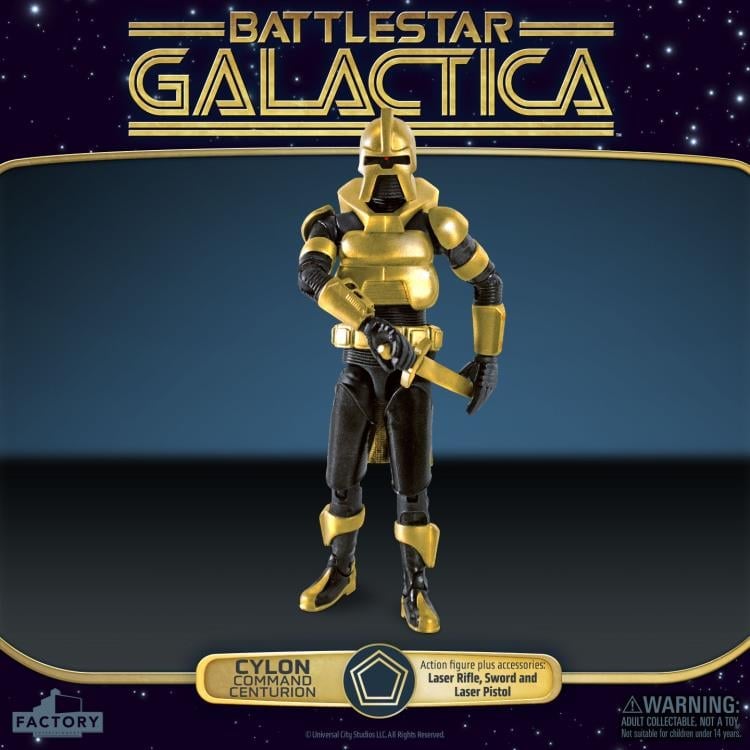 Battlestar Galactica (1978) 3.75-Inch Scale Set of 4 Action Figures Gallery Image 28
