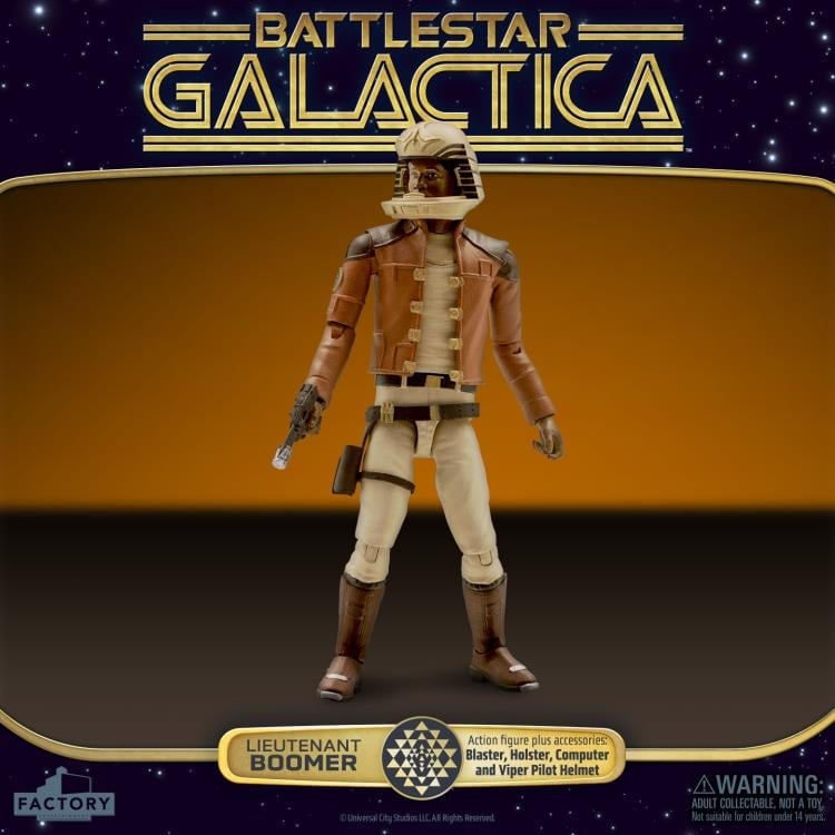 Battlestar Galactica (1978) Colonial Viper Electronic Vehicle with Lieutenant Boomer Action Figure Gallery Image 17