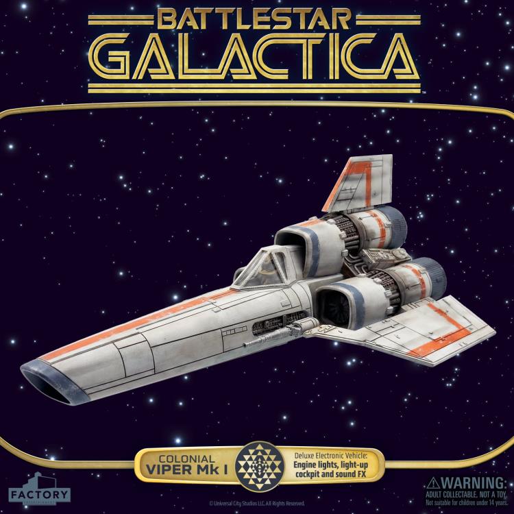 Battlestar Galactica (1978) Colonial Viper Electronic Vehicle with