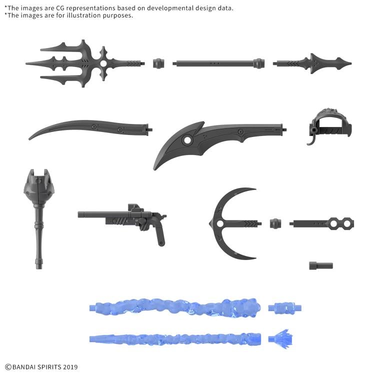30 Minutes Missions Customize Weapons (Pirate Weapon) Weapon Parts Set Gallery Image 3