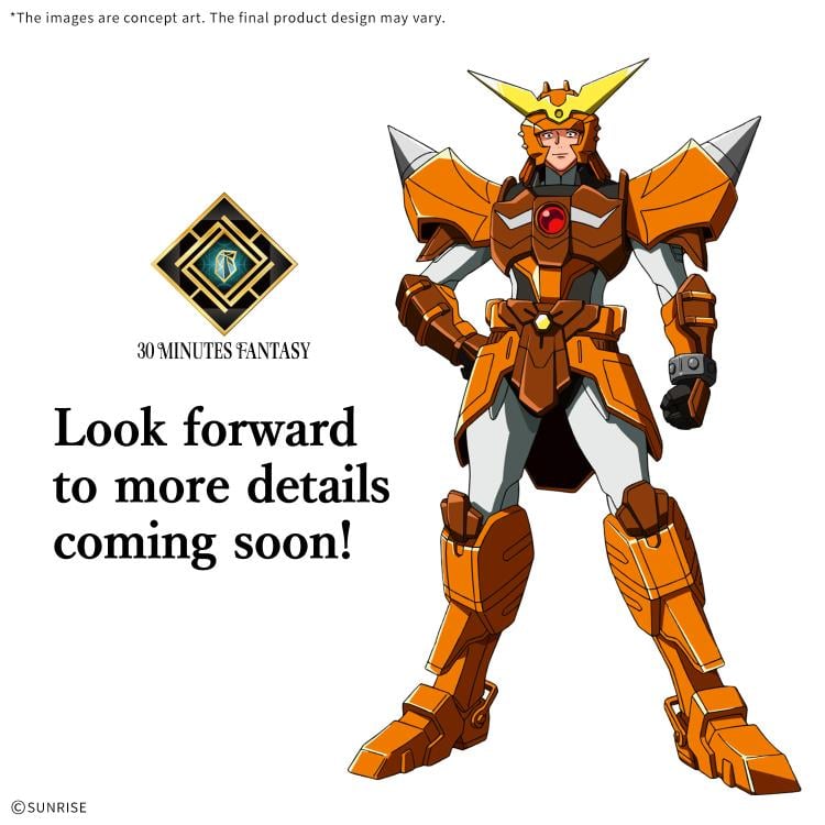 Yoroi Shin Den Samurai Troopers 30 Minutes Fantasy Yamato of the Wilderness Model Kit Gallery Image 3