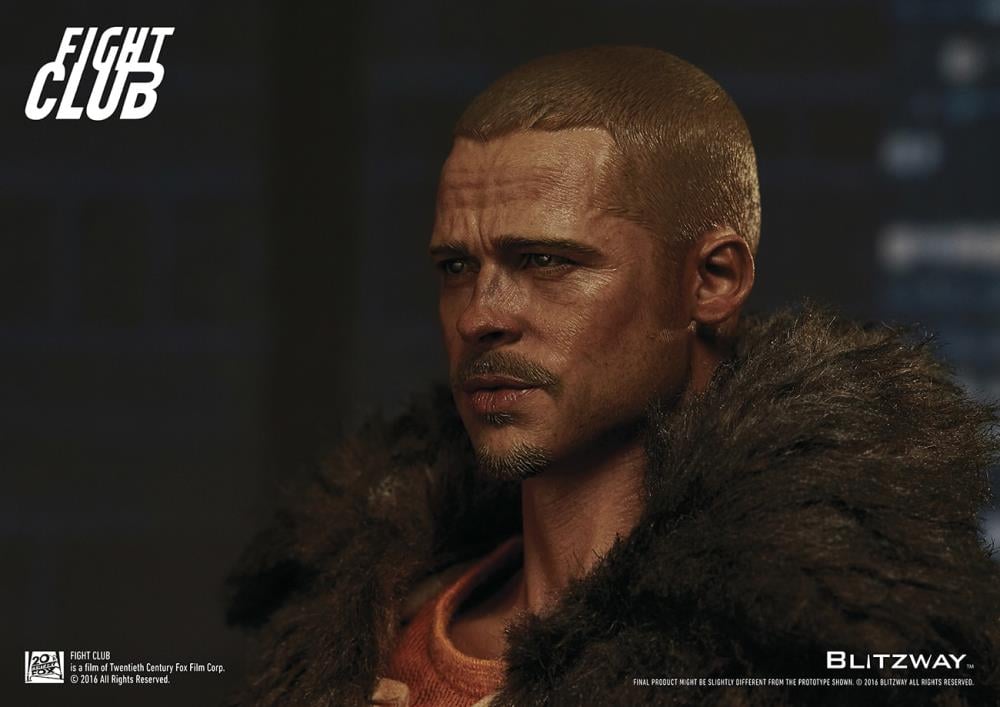 Fight Club 1/6 Scale Tyler Durden Fur Coat Version Gallery Image 17