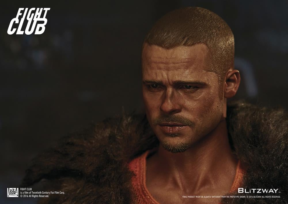 Fight Club 1/6 Scale Tyler Durden Fur Coat Version Gallery Image 12