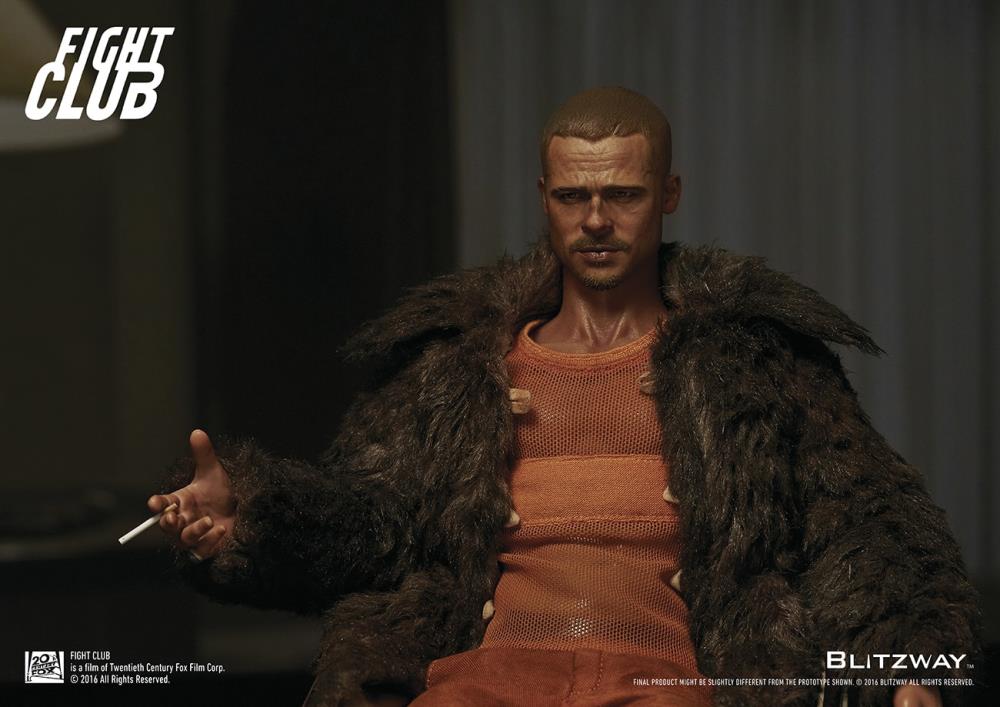 Fight Club 1/6 Scale Tyler Durden Fur Coat Version Gallery Image 7