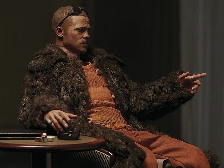 Fight Club 1/6 Scale Tyler Durden Fur Coat Version Gallery Image 1