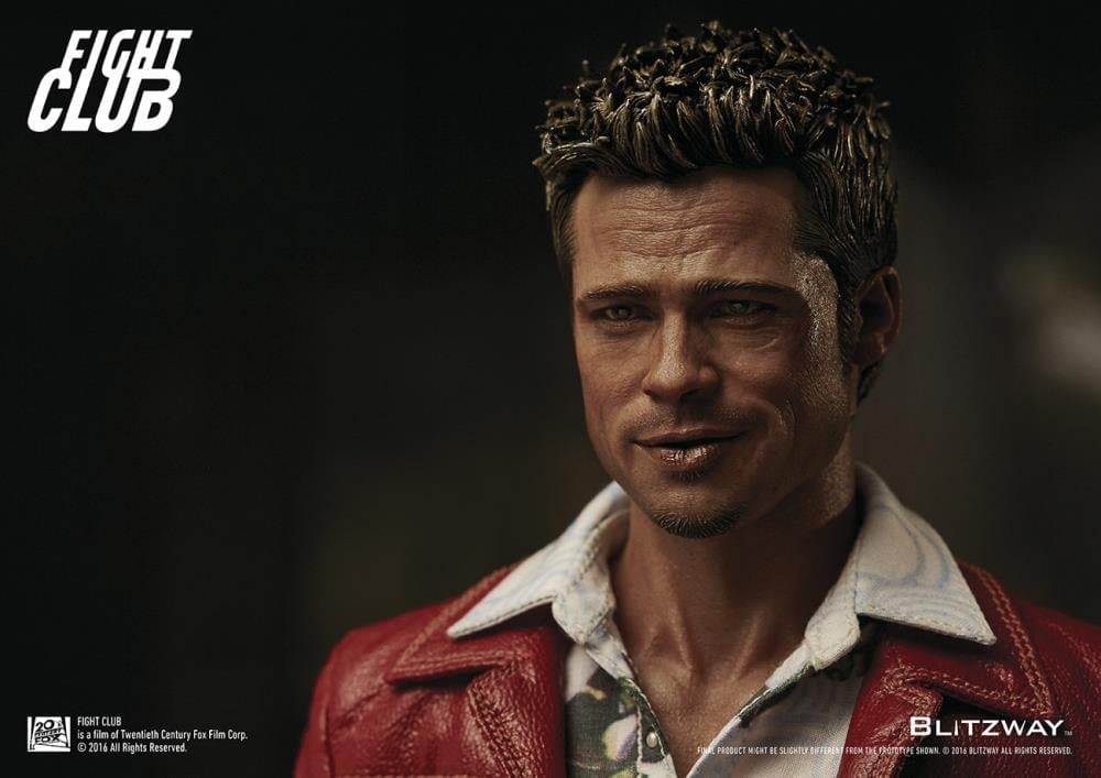 Fight Club 1/6 Scale Tyler Durden Red Jacket Version