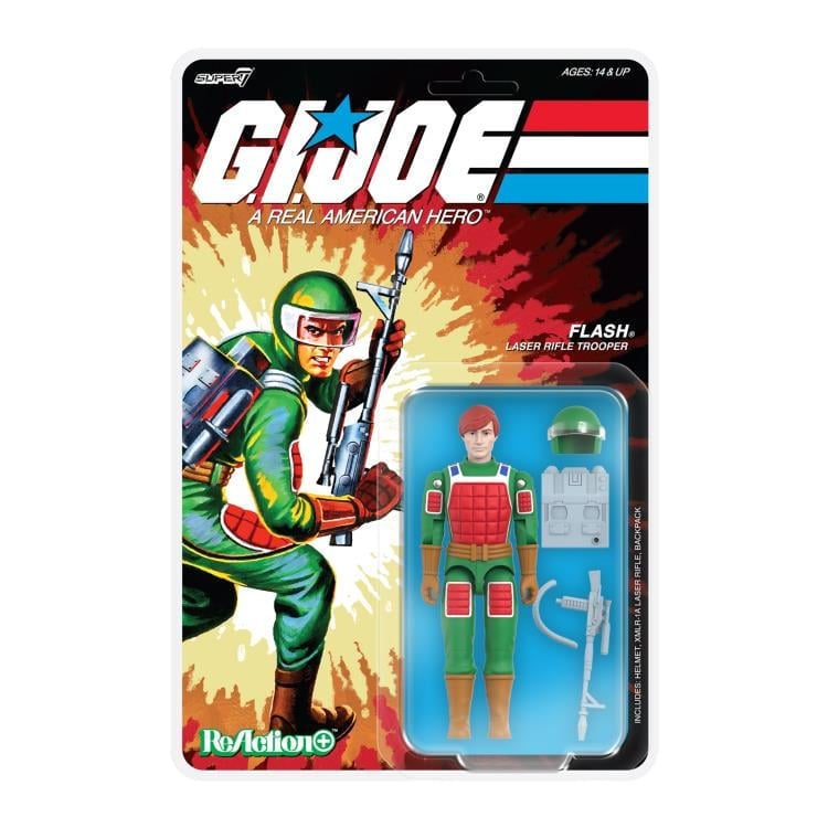 G.I. Joe ReAction+ Flash (Comic) Action Figure Gallery Image 4