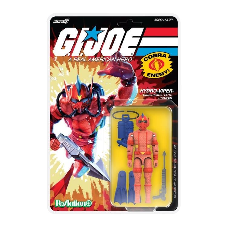 G.I. Joe ReAction+ Hydro-Viper (Comic) Action Figure Gallery Image 4