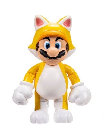 World of Nintendo Cat Mario with Super Bell 4-Inch Scale Action Figure Gallery Image 2