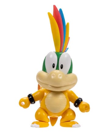World of Nintendo Lemmy Koopa with Wand 4-Inch Scale Figure Gallery Image 2