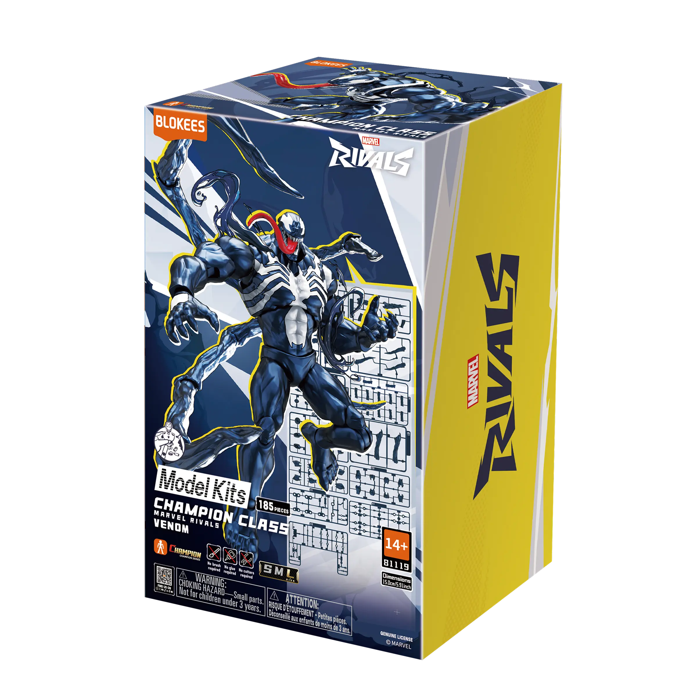 Marvel Rivals Champion Class CC07 Venom Model Kit Gallery Image 14