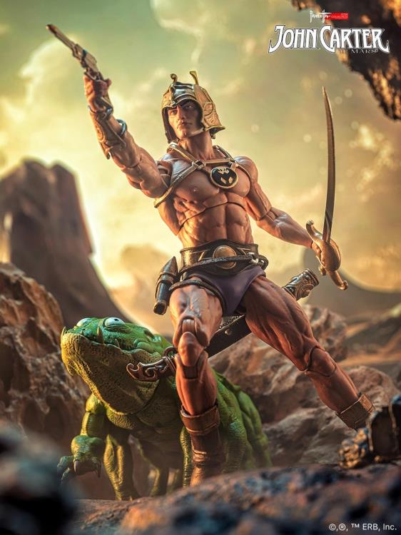 Frazetta Universe ICON Collectibles John Carter of Mars 1/12 Scale Action Figure Gallery Image 4