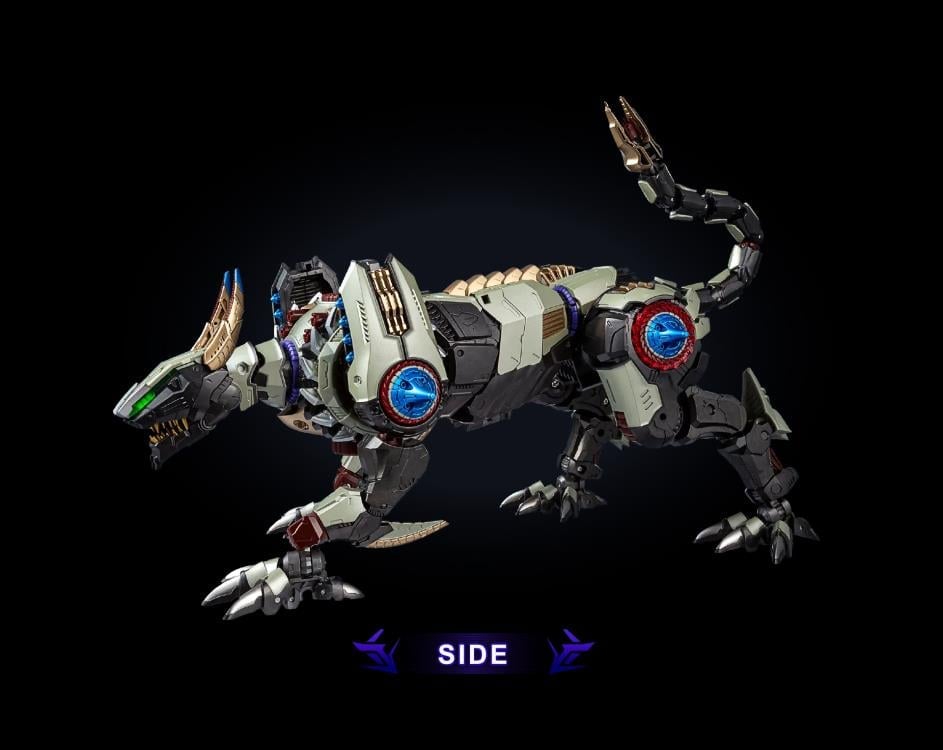Diaclone DA-123 Waruder Roars (Jaguar) Anode Type Gallery Image 4