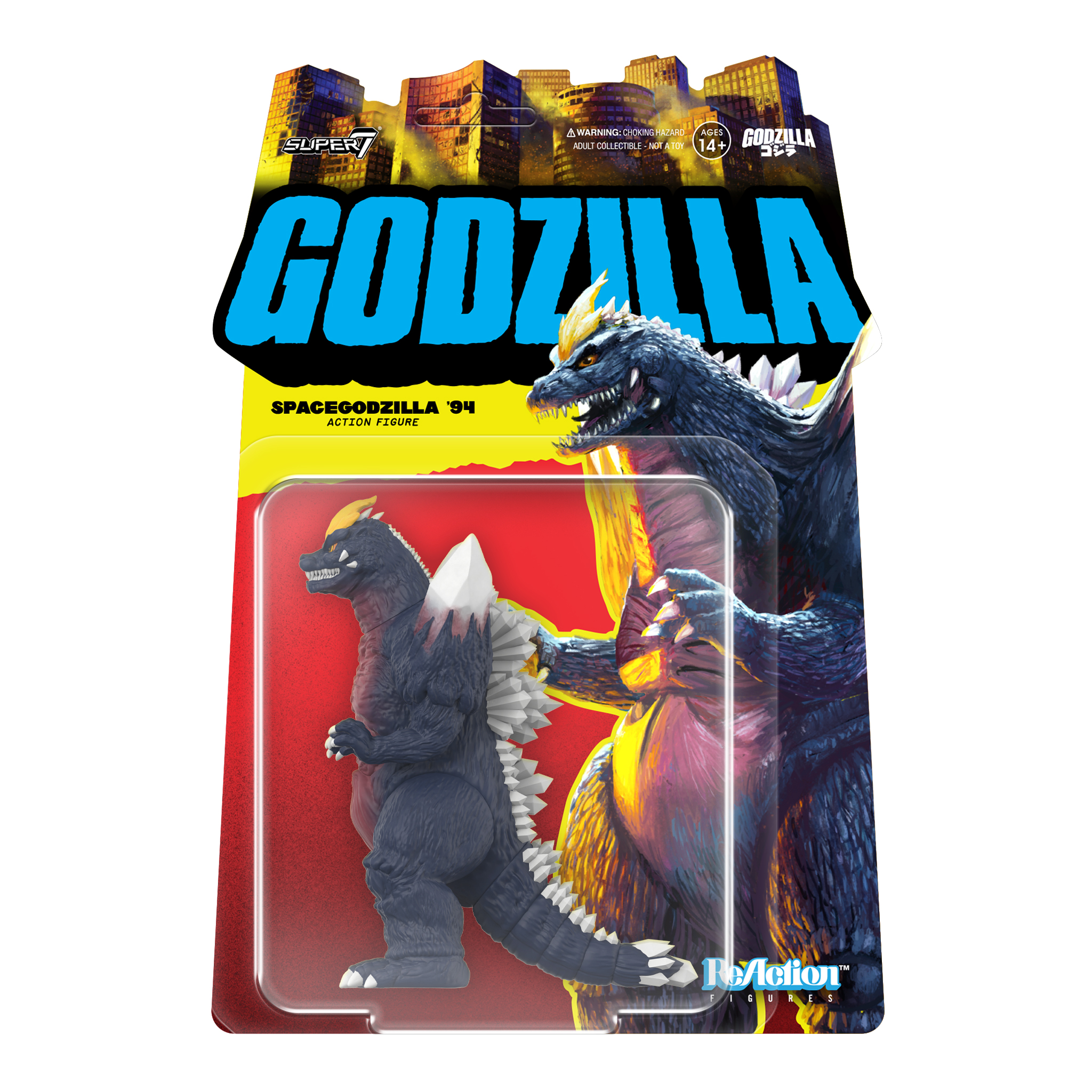 Toho ReAction SpaceGodzilla Action Figure