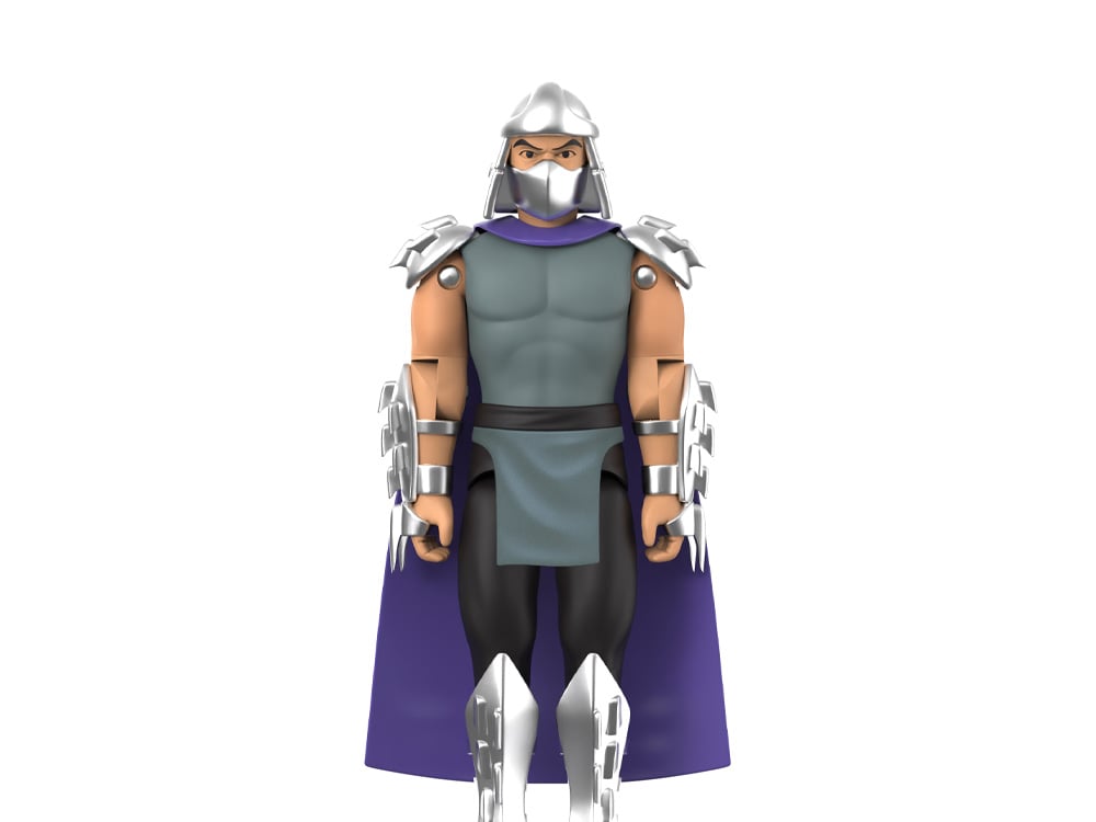 Teenage Mutant Ninja Turtles ReAction+ Shredder Action Figure Gallery Image 1