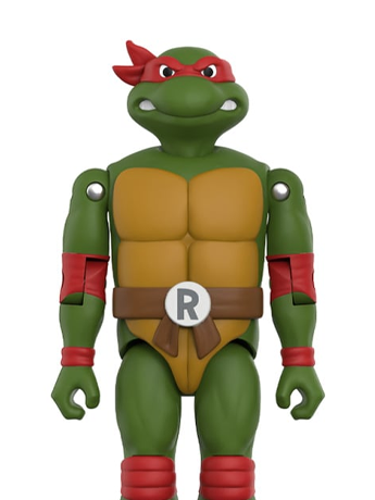 Image of Teenage Mutant Ninja Turtles ReAction+ Raphael Action Figure