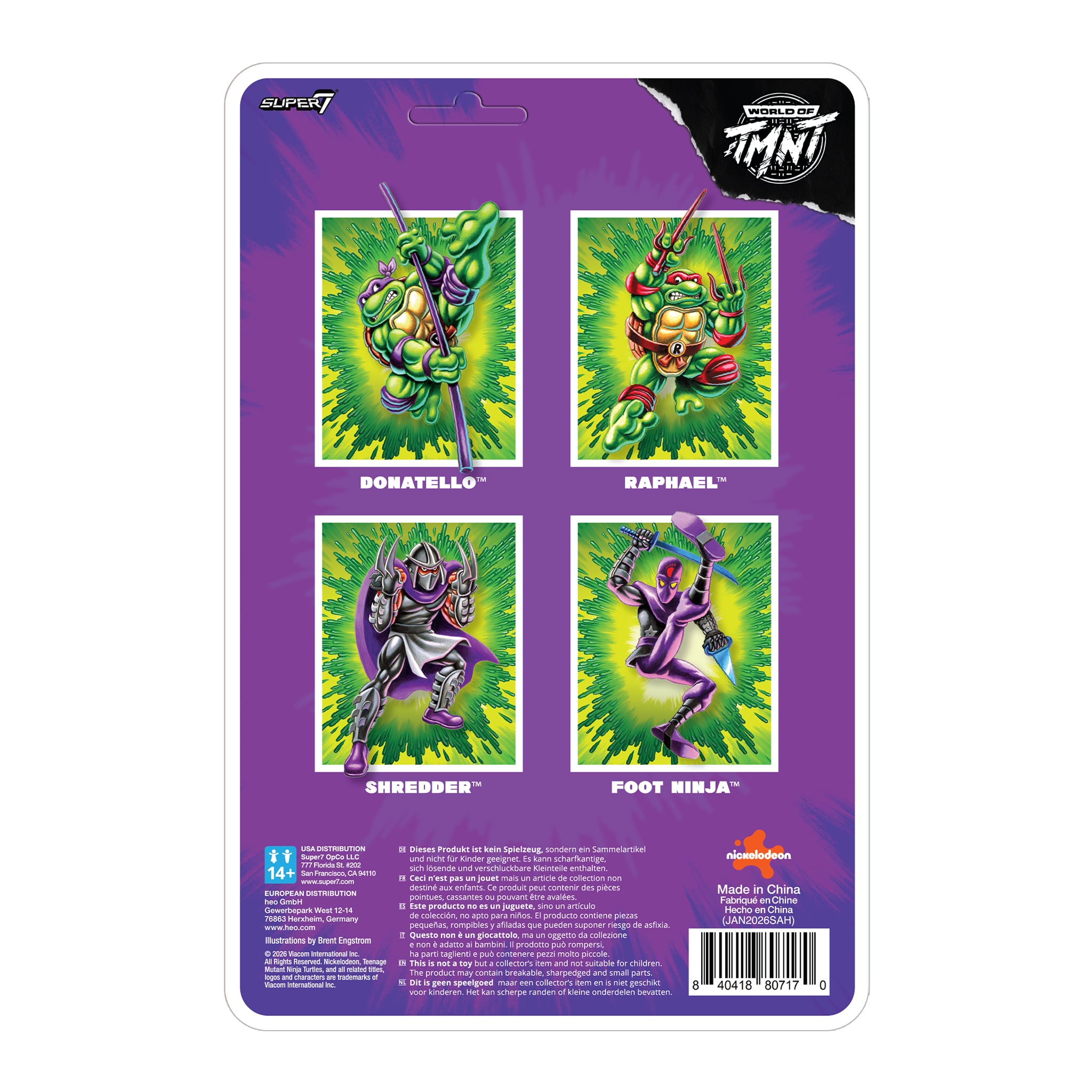 Teenage Mutant Ninja Turtles ReAction+ Raphael Action Figure Gallery Image 6