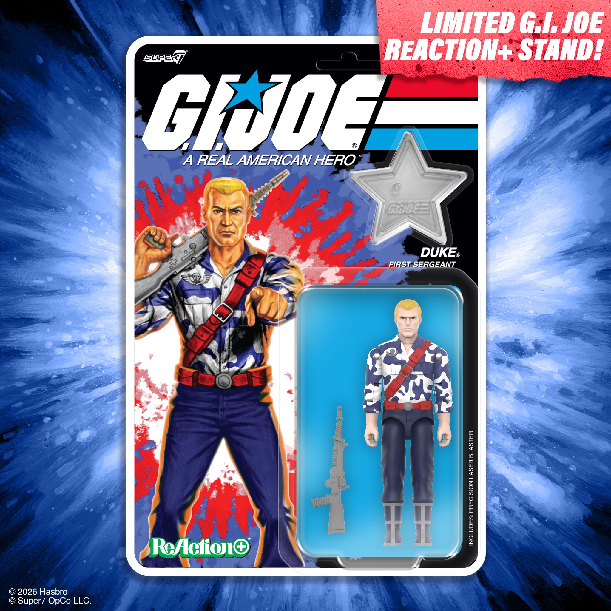 G.I. Joe ReAction+ Duke (America's 250th Anniversary) Action Figure Gallery Image 5