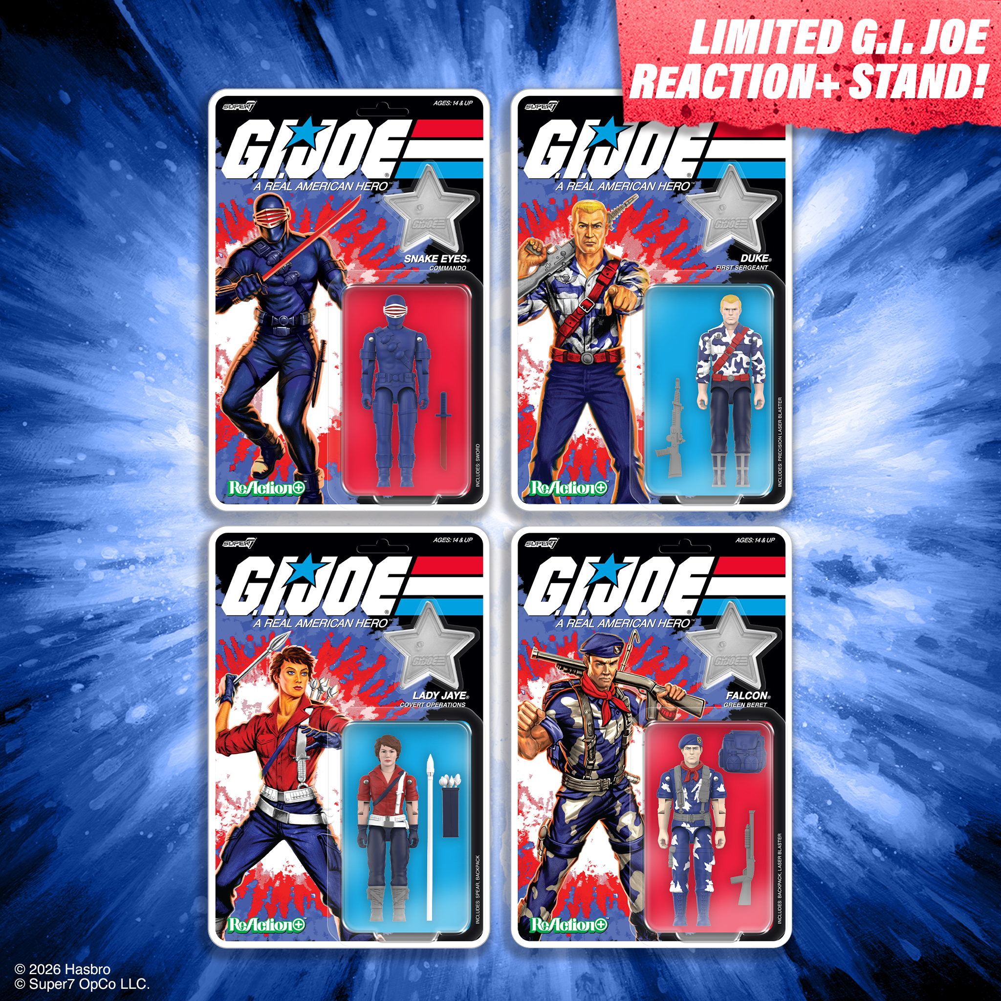 G.I. Joe ReAction+ Duke (America's 250th Anniversary) Action Figure Gallery Image 10