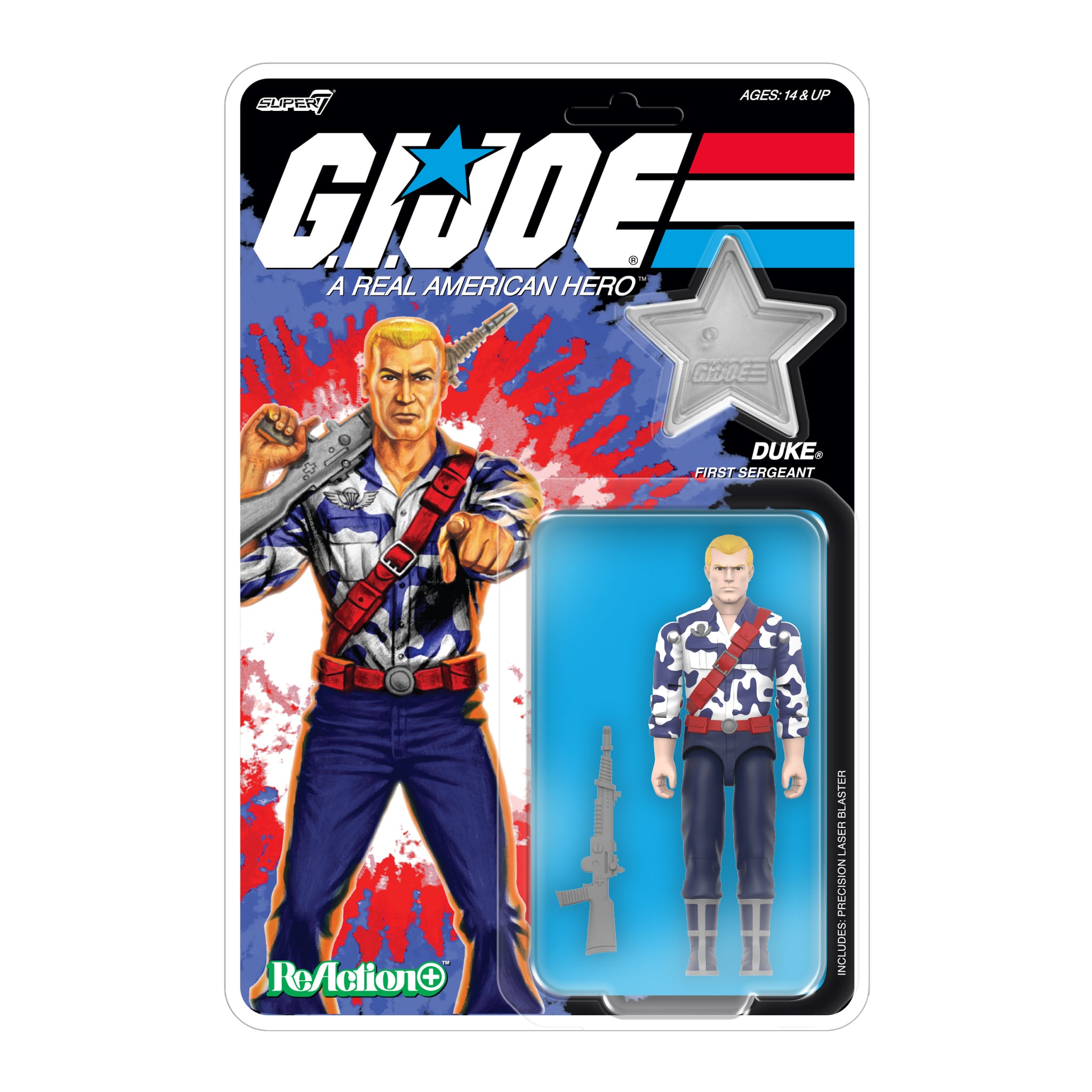 G.I. Joe ReAction+ Duke (America's 250th Anniversary) Action Figure Gallery Image 7