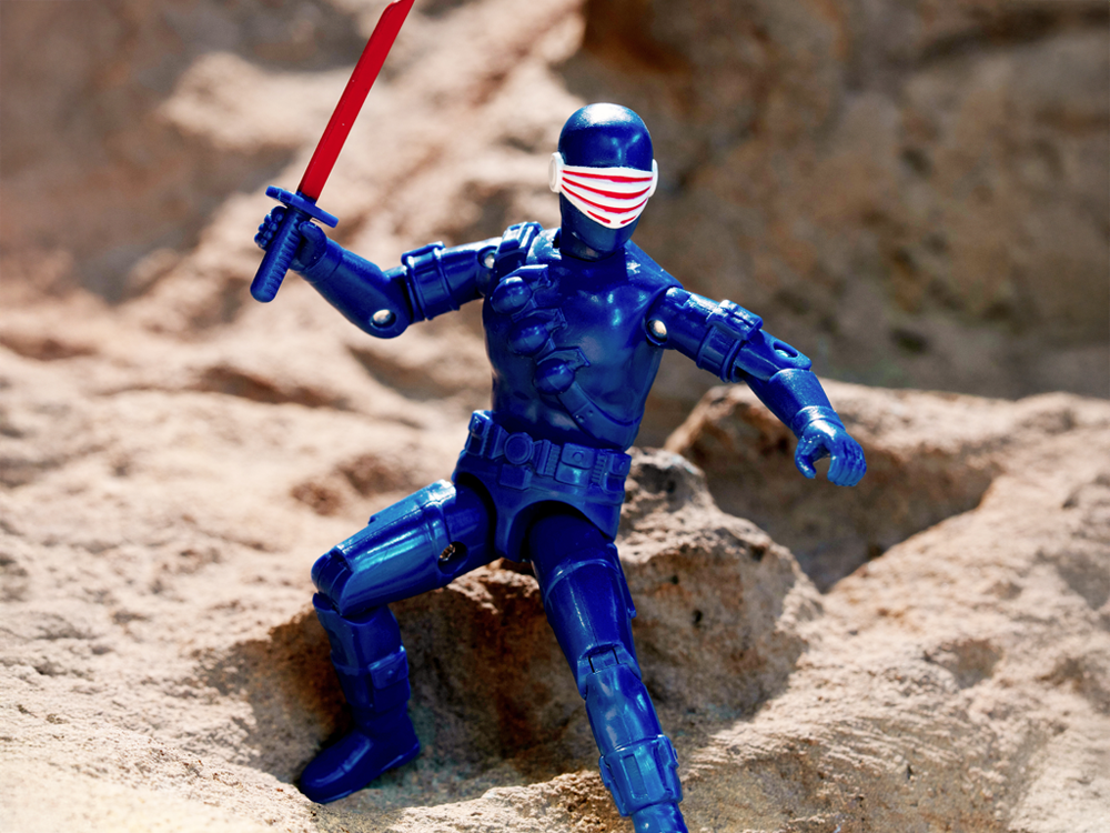 G.I. Joe ReAction+ Snake Eyes (America's 250th Anniversary) Action Figure Gallery Image 1