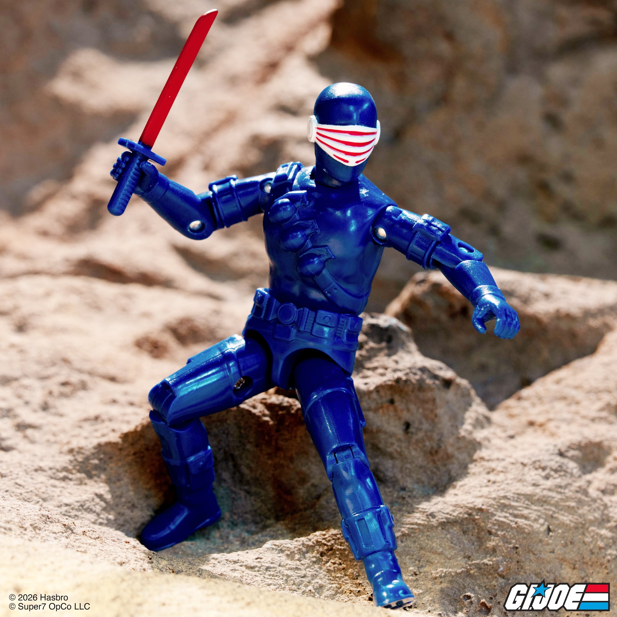 G.I. Joe ReAction+ Snake Eyes (America's 250th Anniversary) Action Figure Gallery Image 3