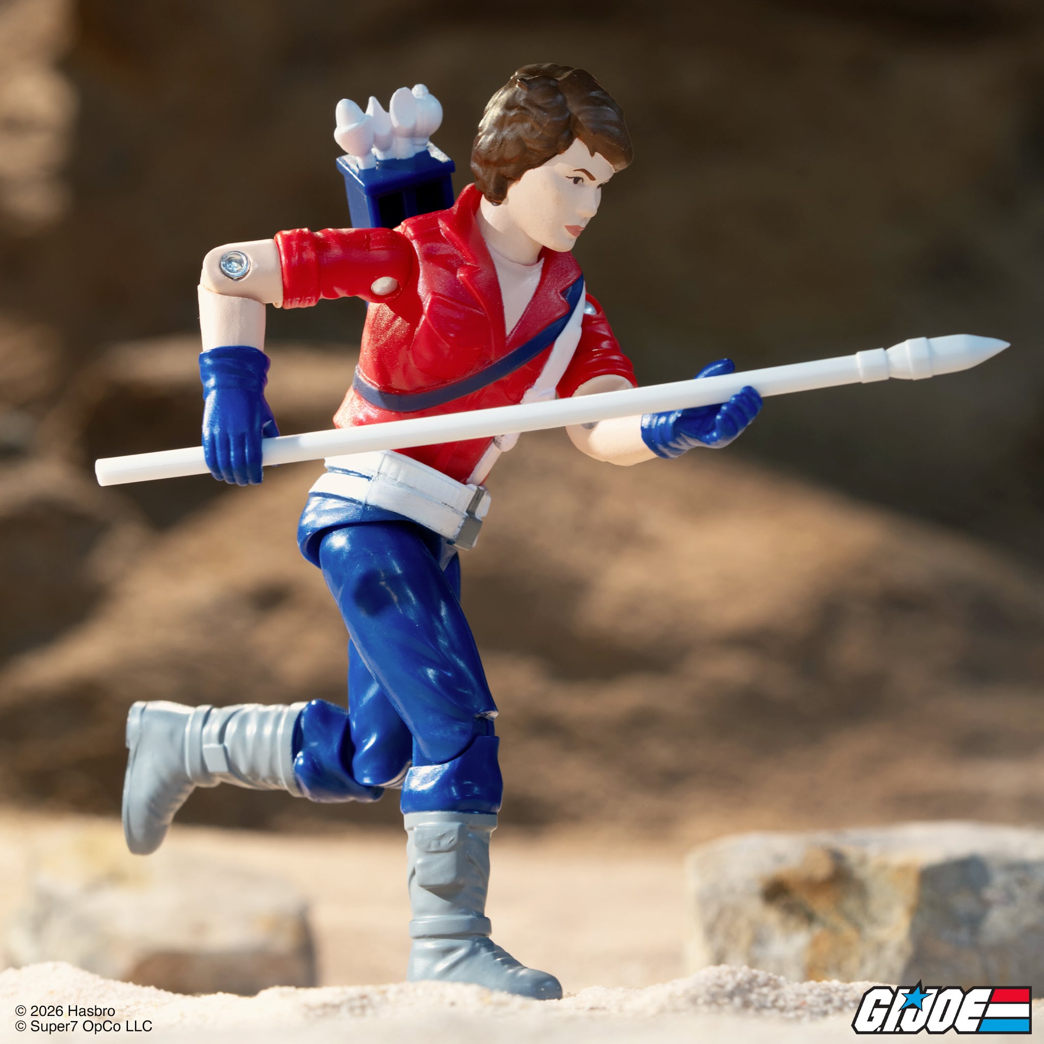 G.I. Joe ReAction+ Lady Jaye (America's 250th Anniversary) Action Figure Gallery Image 3