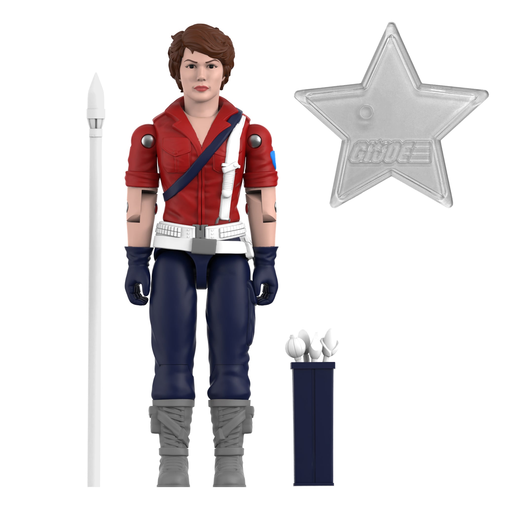 G.I. Joe ReAction+ Lady Jaye (America's 250th Anniversary) Action Figure Gallery Image 6
