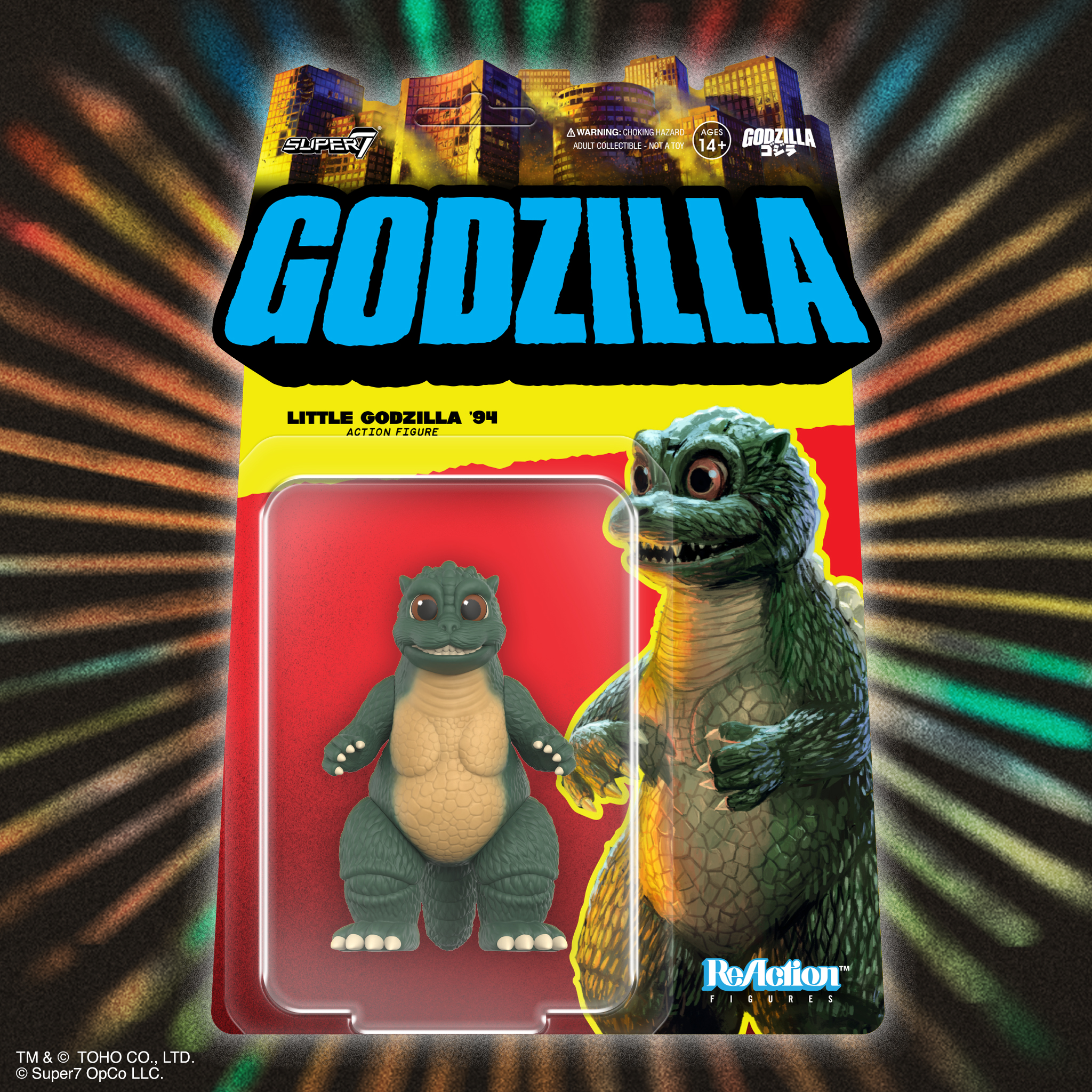 Toho ReAction Little Godzilla '94 Action Figure Gallery Image 5