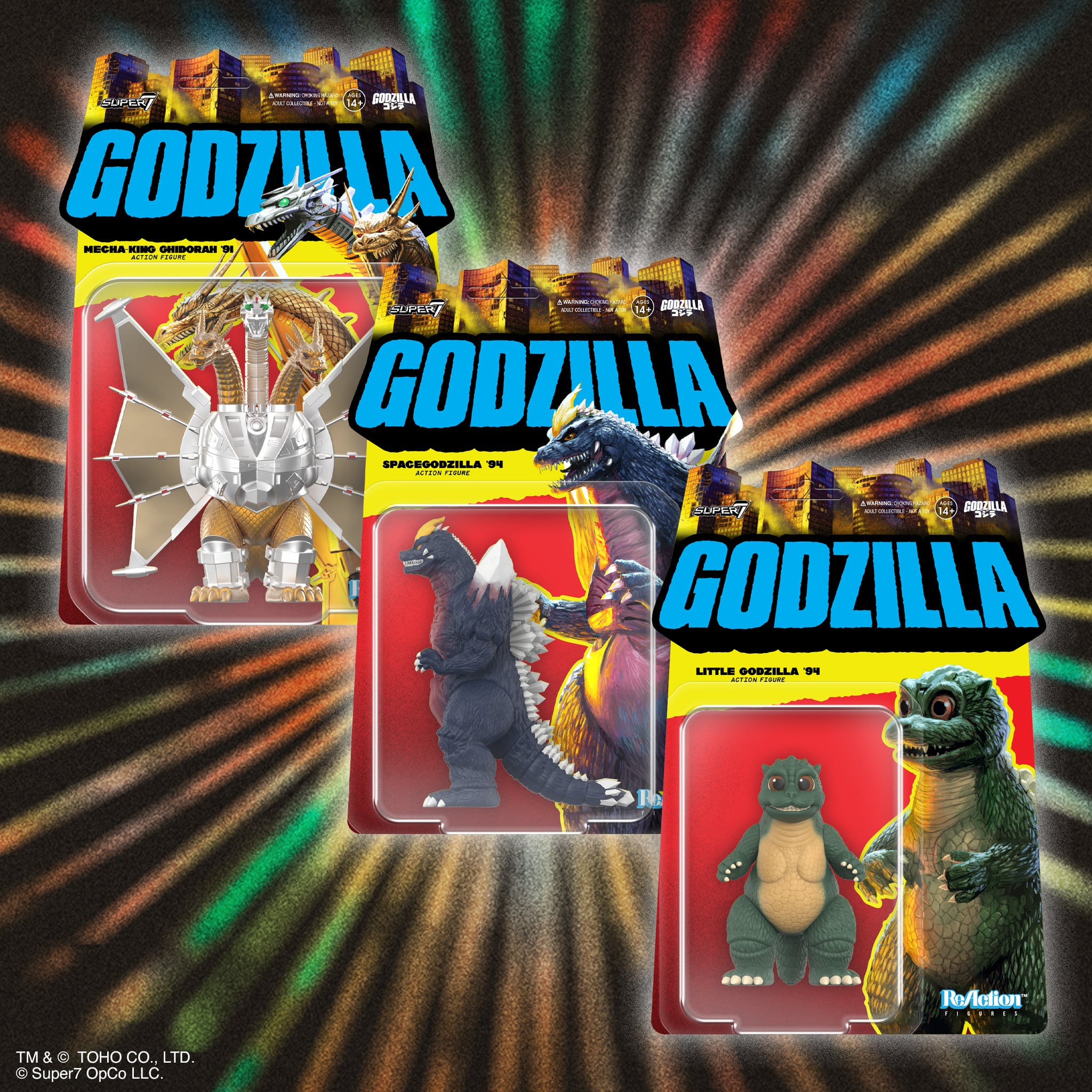 Toho ReAction Little Godzilla '94 Action Figure Gallery Image 8